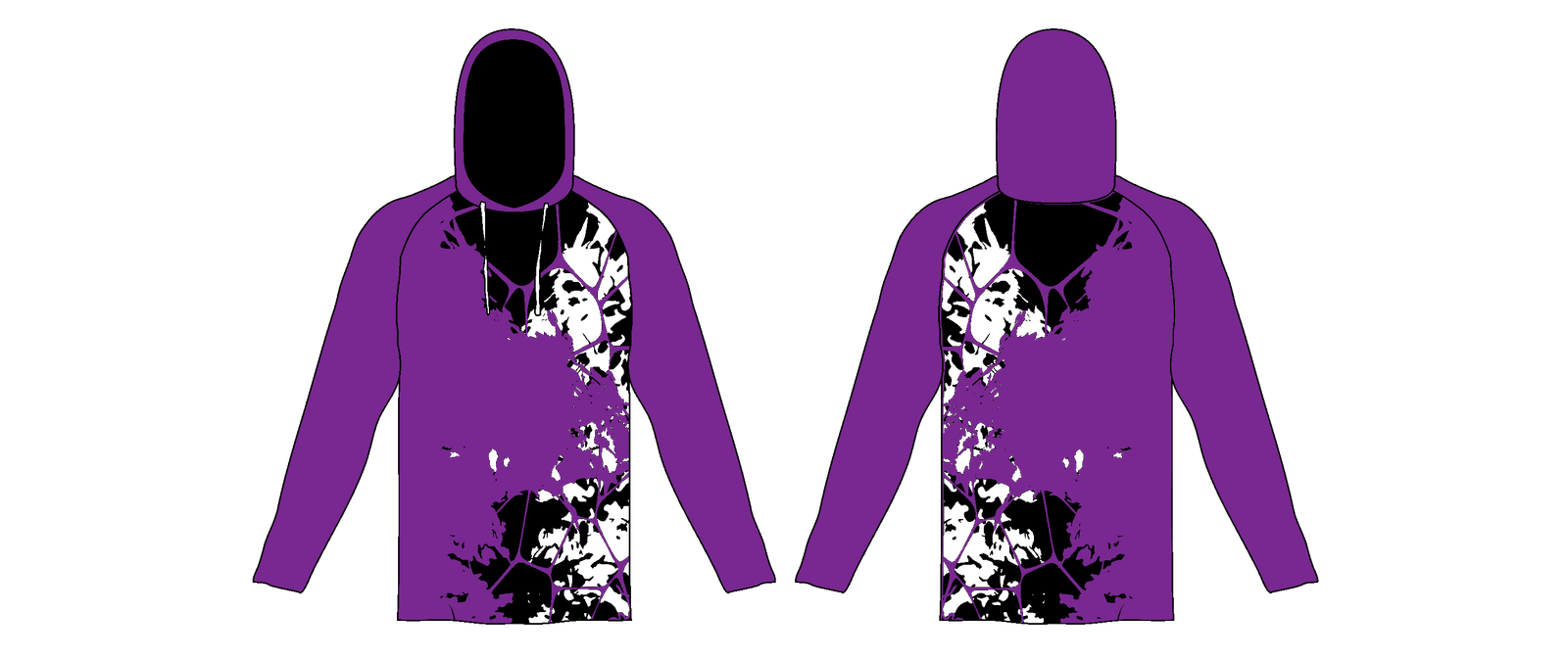 Sublimated Fishing Hoodies