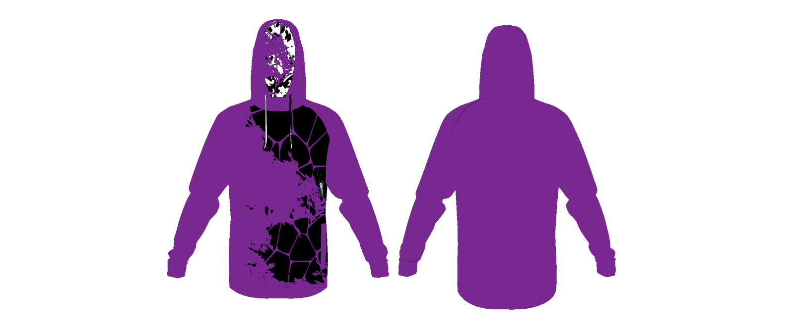 Sublimated Hybrid Hoodie