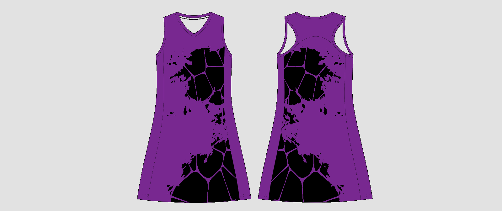 Sublimated Elite Netball/Hockey Dress